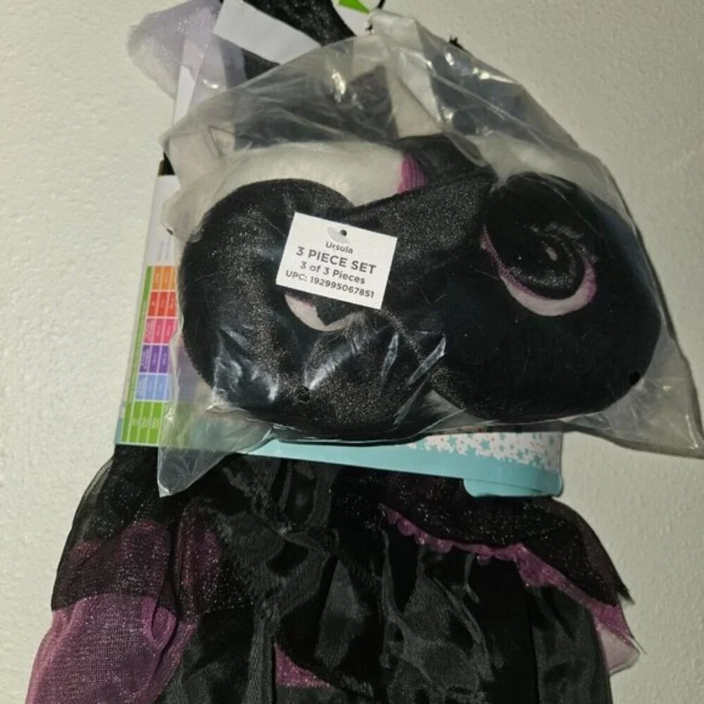 NEW Ursula Disney Baby Halloween Costume 6-12 Months Little Mermaid Sea Witch